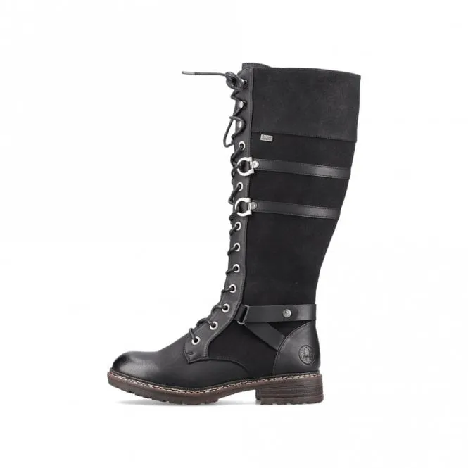 94732-00 Womens Knee High Boots Black