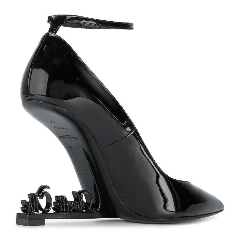 'Apelle Moi' Opyum Leather Pumps, Black