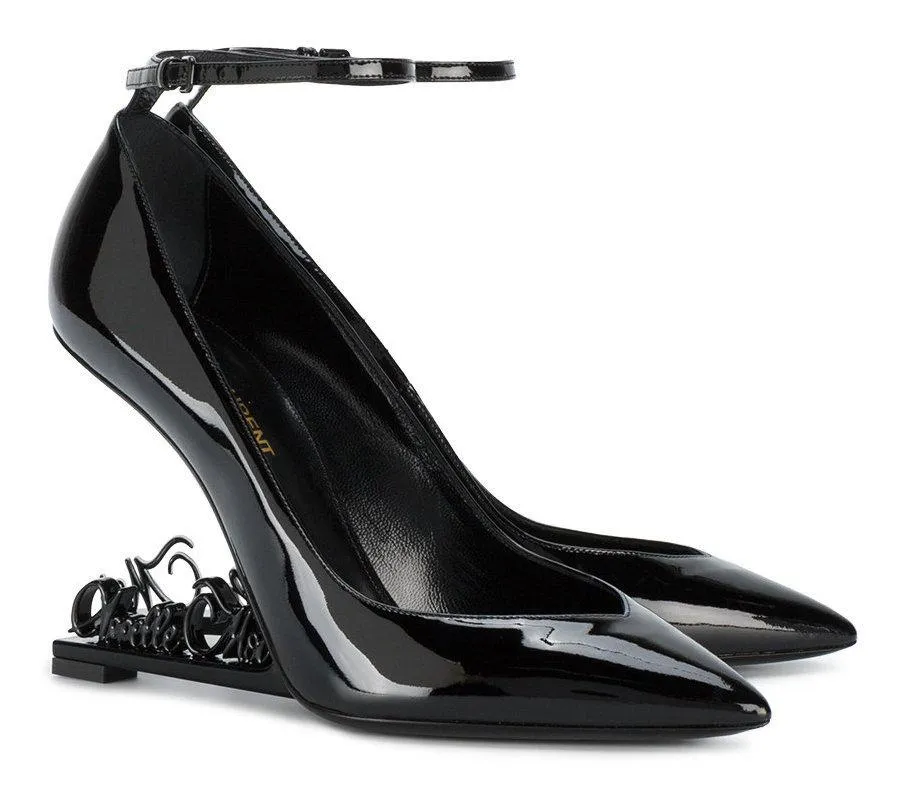 'Apelle Moi' Opyum Leather Pumps, Black