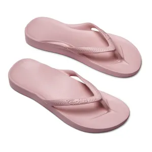 Archies Arch Support Flip Flops in Pink