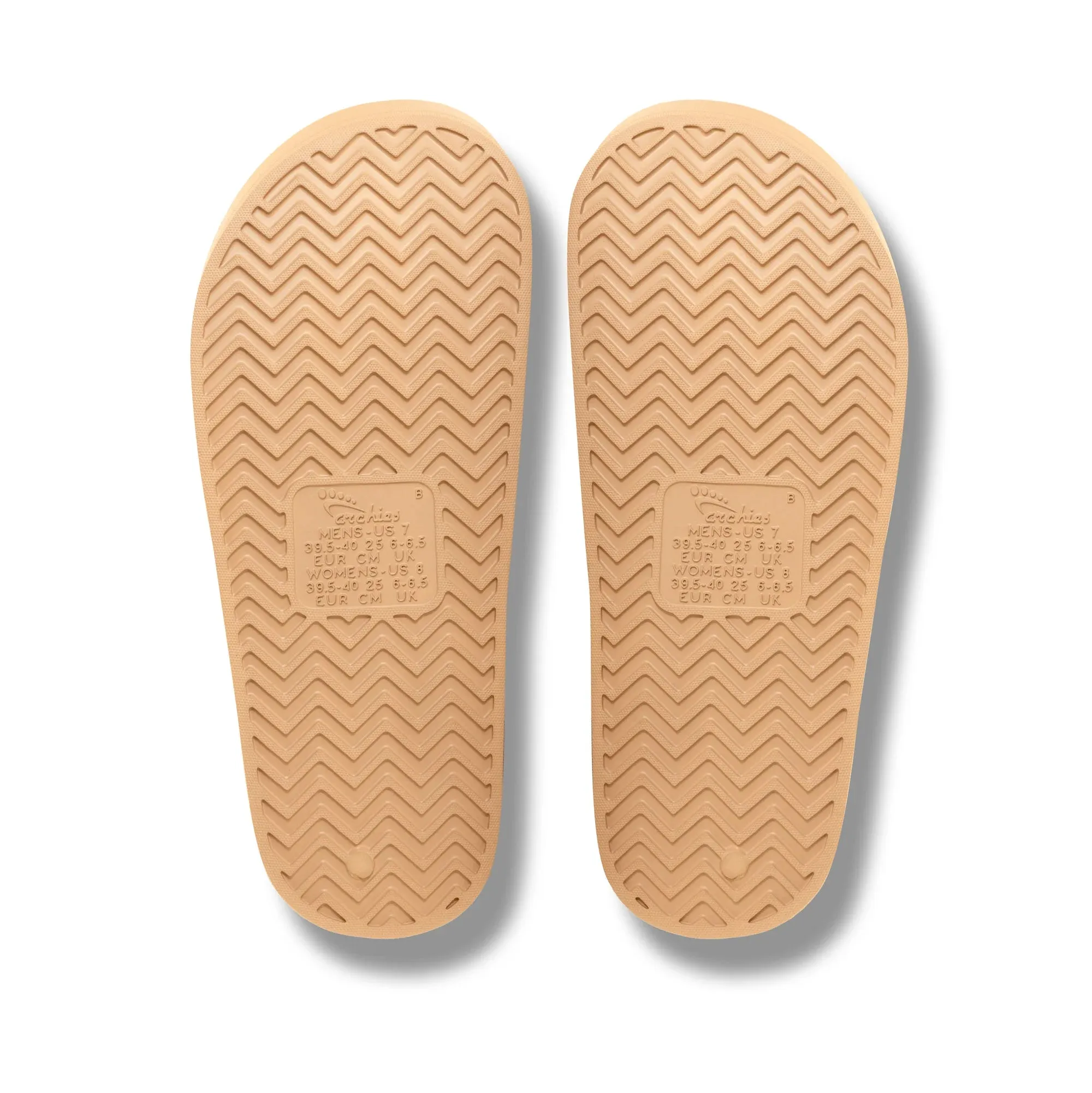 Archies Arch Support Slides in Tan