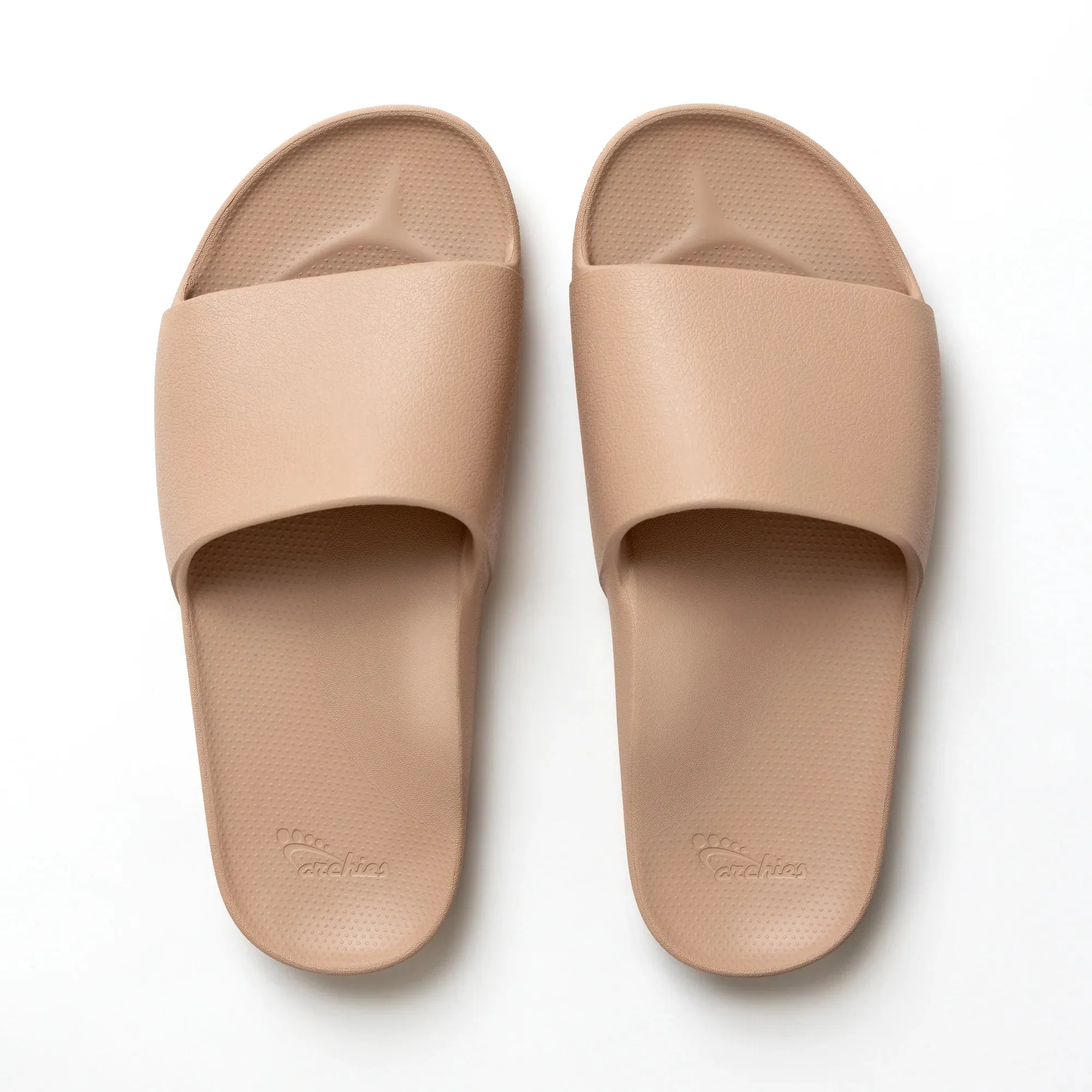 Archies Arch Support Slides in Tan