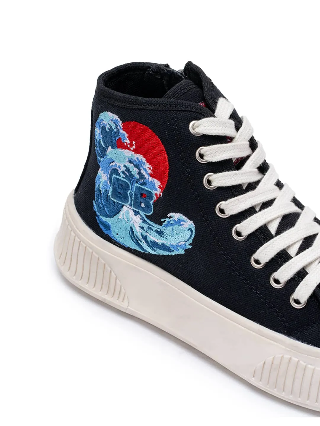 Bacca Bucci Women's High-Top Sneakers - "Kawaii Kicks" Collection