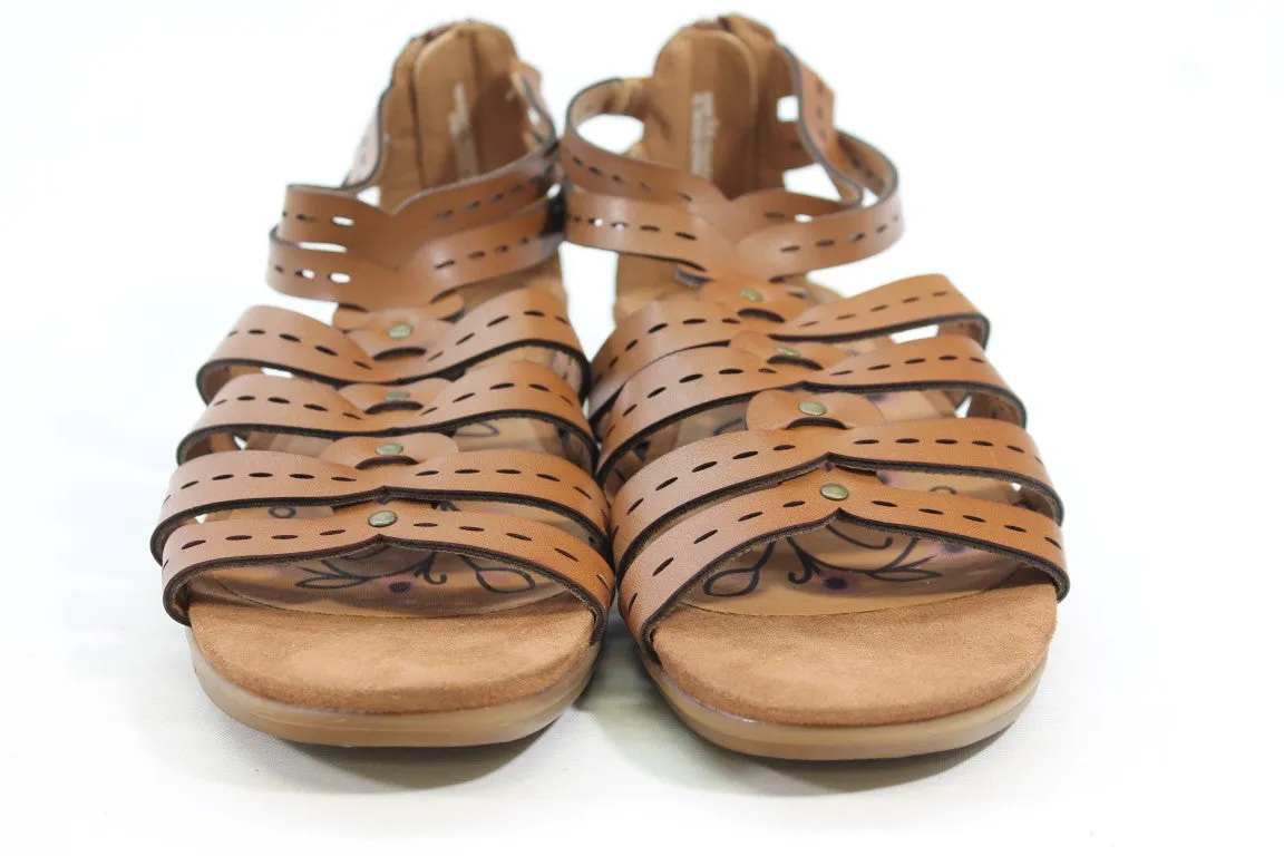 BareTraps Kaiser Women's Brown Sandals 9M(ZAP15538)