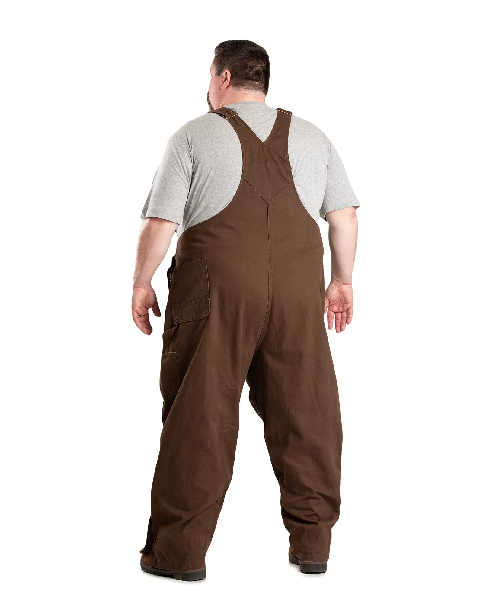 Big & Tall Men's Berne Unlined Washed Duck Bib Overall