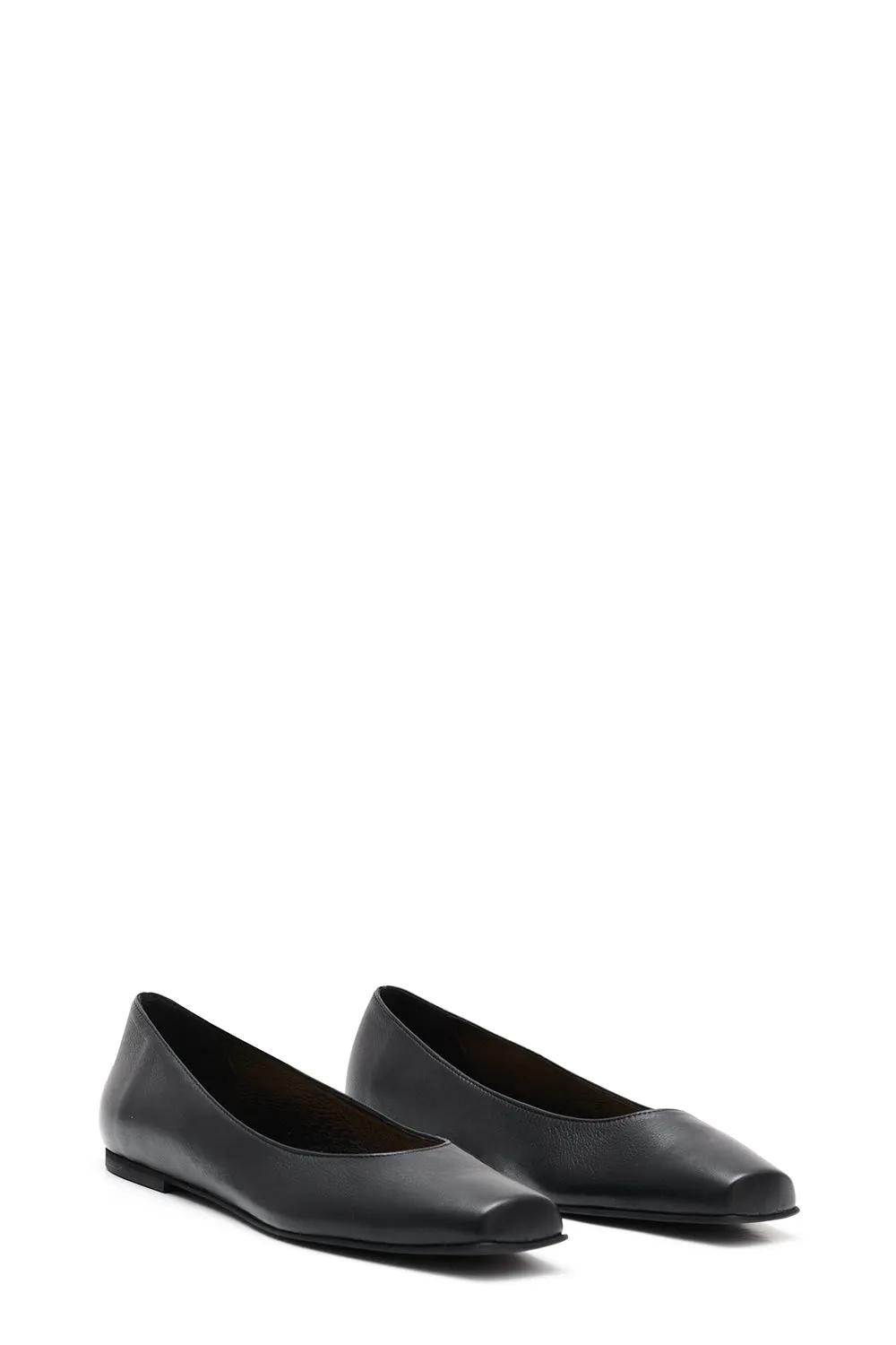 Black Ballet Flats