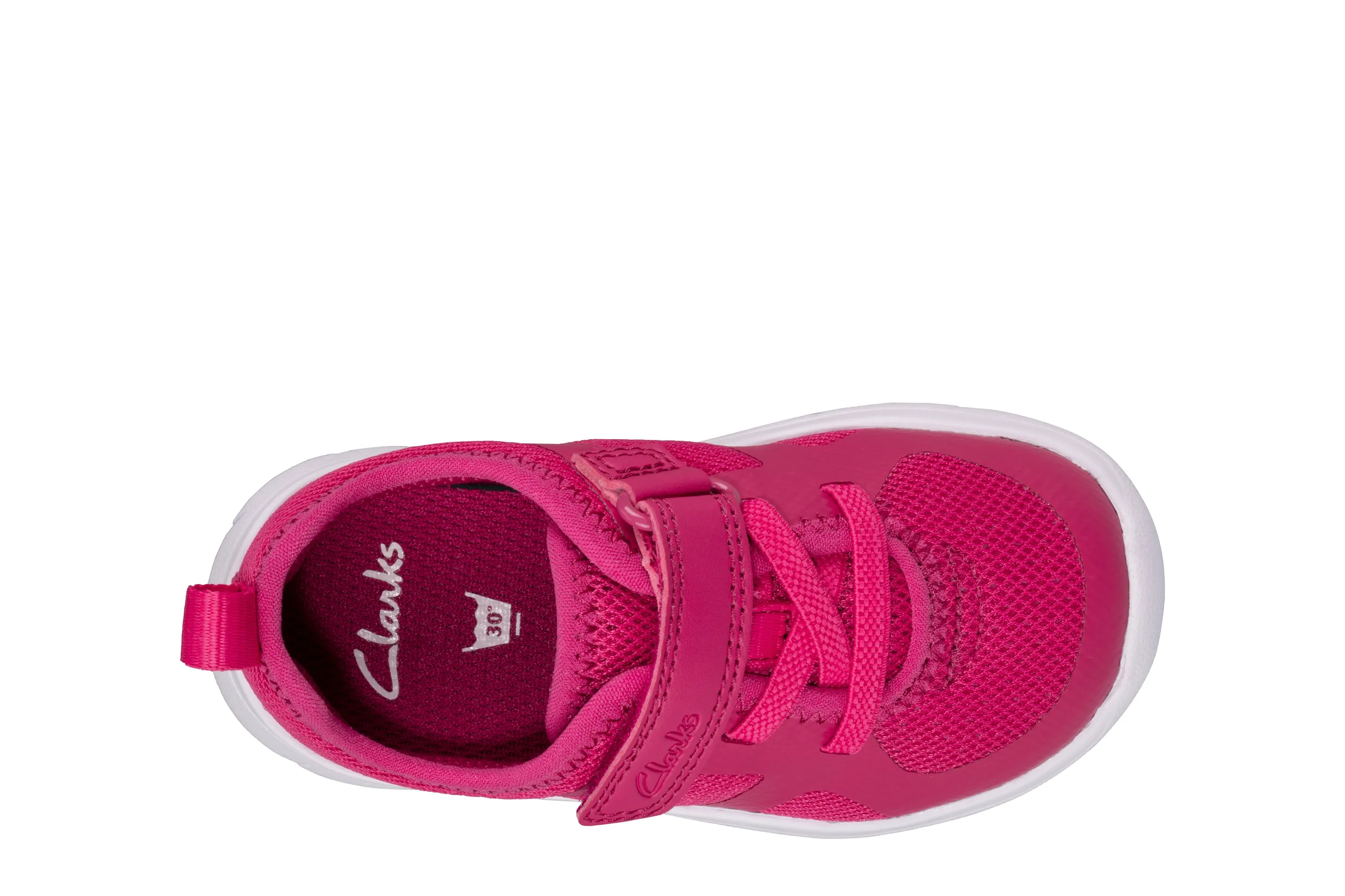 Clarks Ath Flux T Raspberry Textile