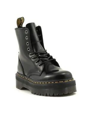 Dr. Martens — Jadon Polished Smooth Boot - Black