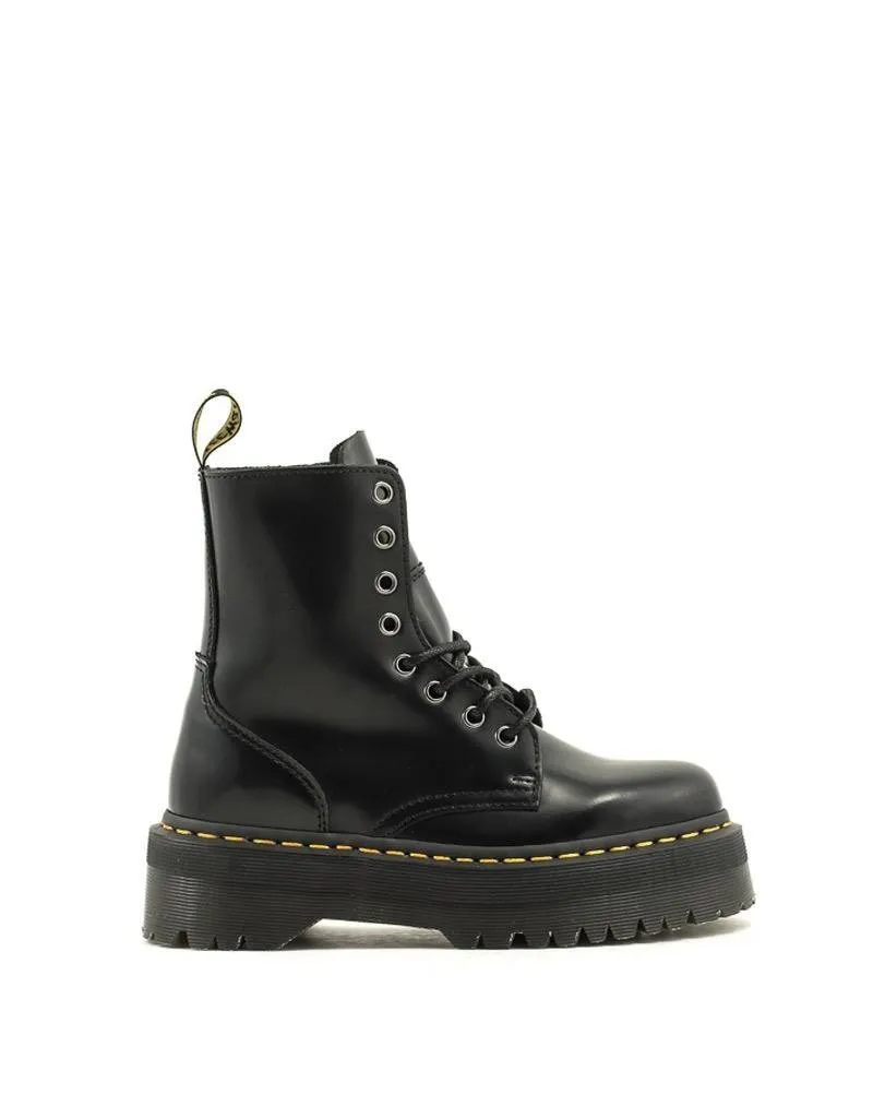 Dr. Martens — Jadon Polished Smooth Boot - Black