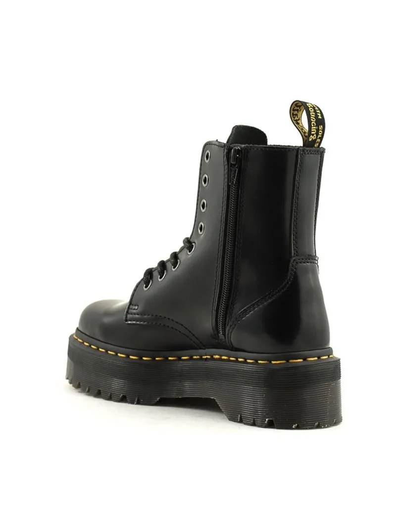 Dr. Martens — Jadon Polished Smooth Boot - Black