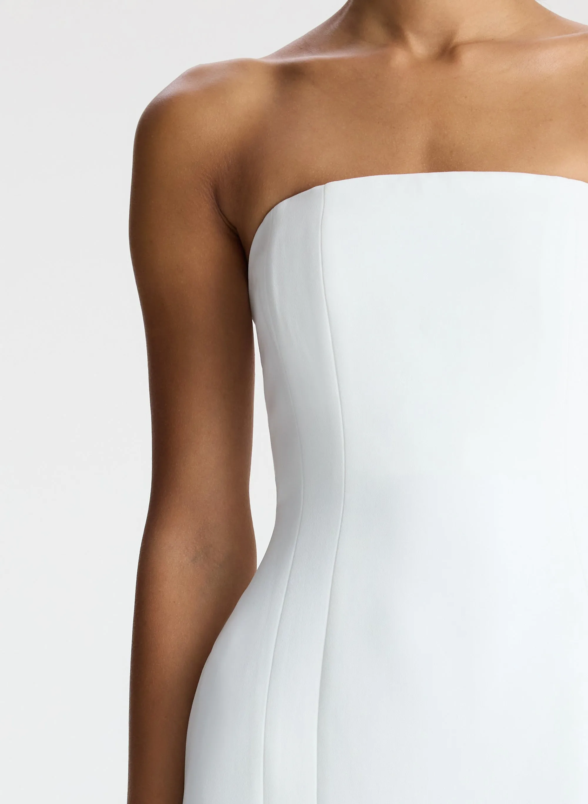 Elizabeth Strapless Midi Dress