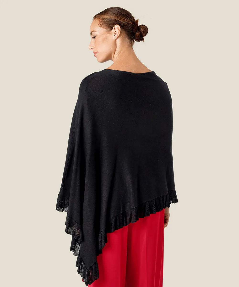 Farah Knit Poncho