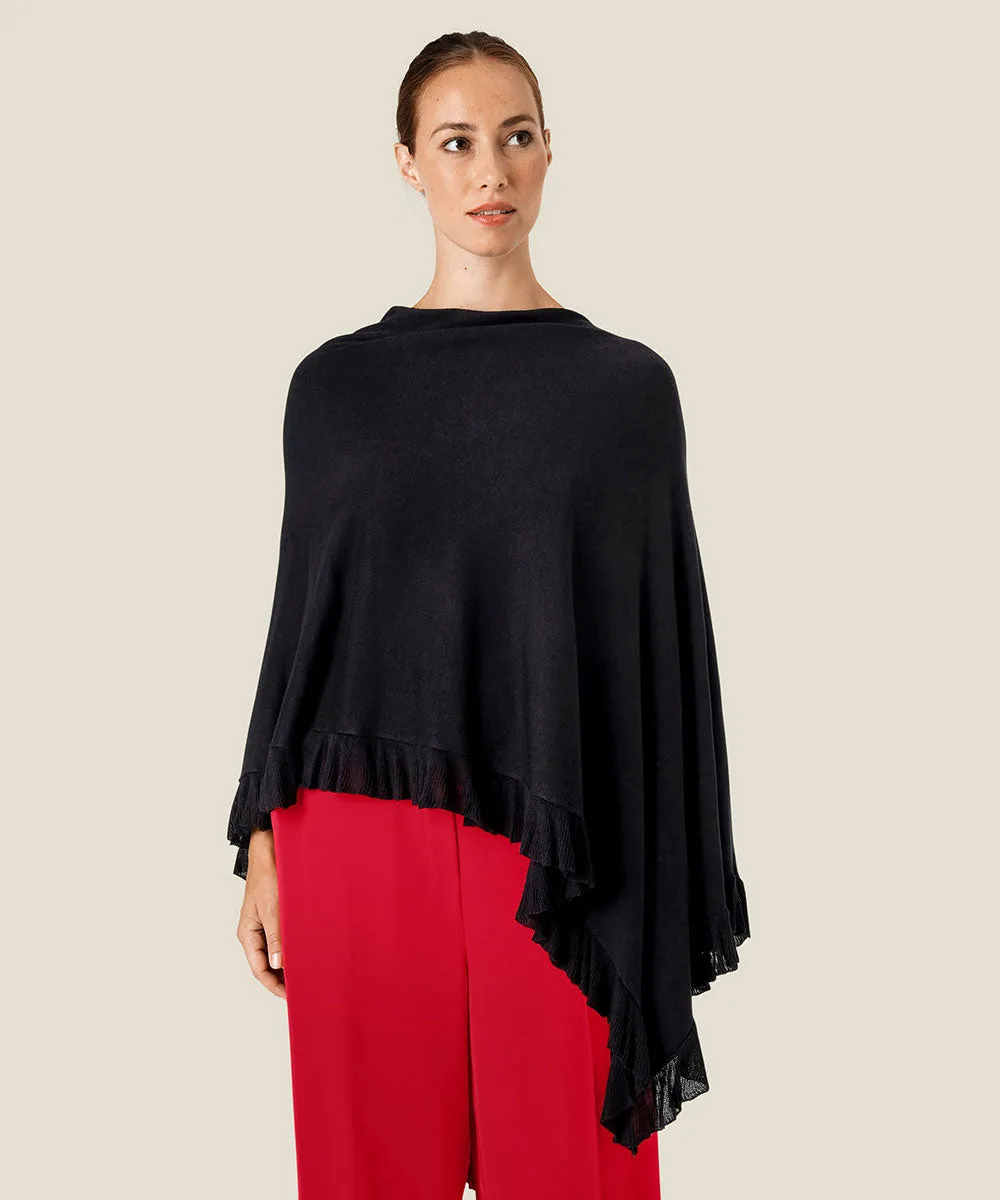 Farah Knit Poncho