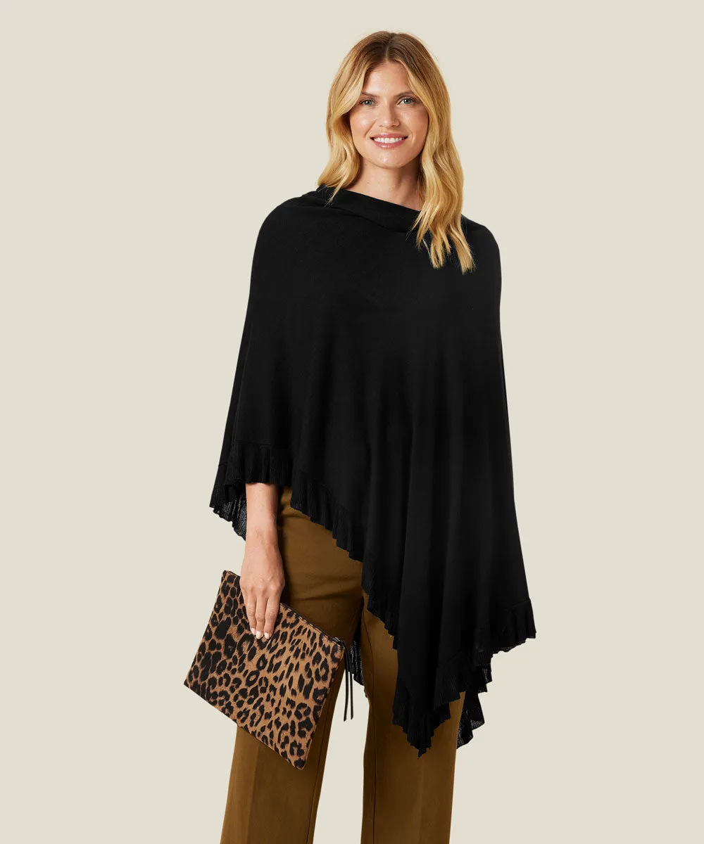 Farah Knit Poncho