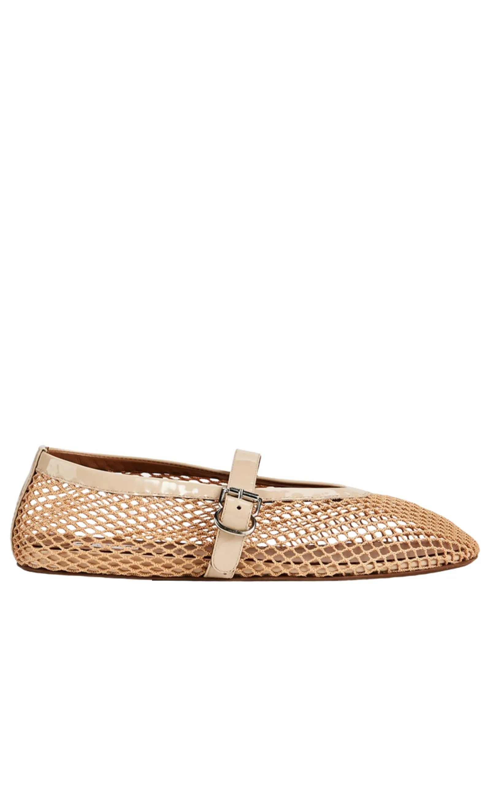 Fishnet Ballet Flats