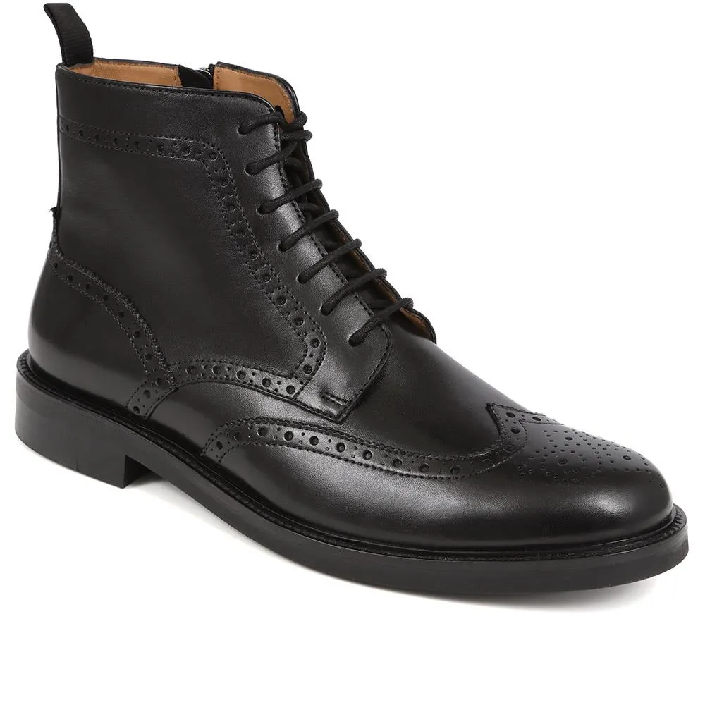 Fletcher Leather Boots  - FLETCHER / 325 743