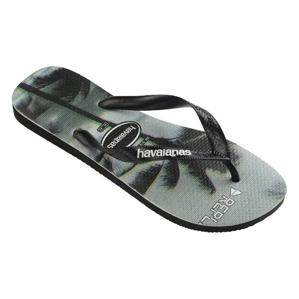 HAVAIANAS -  Men's Top Photoprint Flip Flops