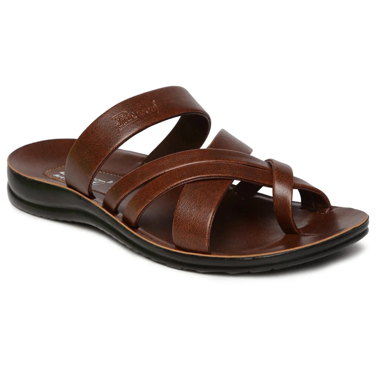 Men's Brown Vertex Flip-Flops