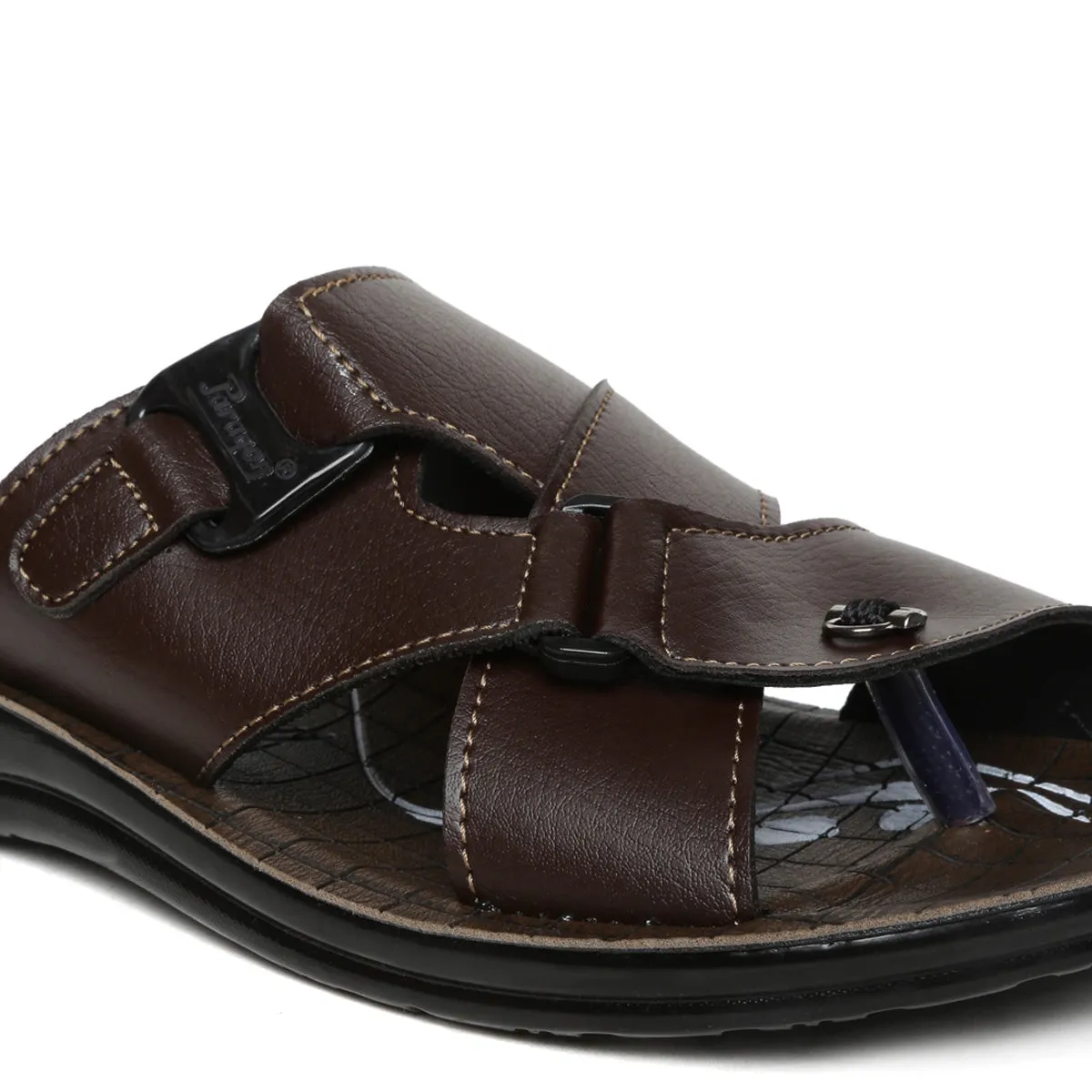 Men's Brown Vertex Flip-Flops