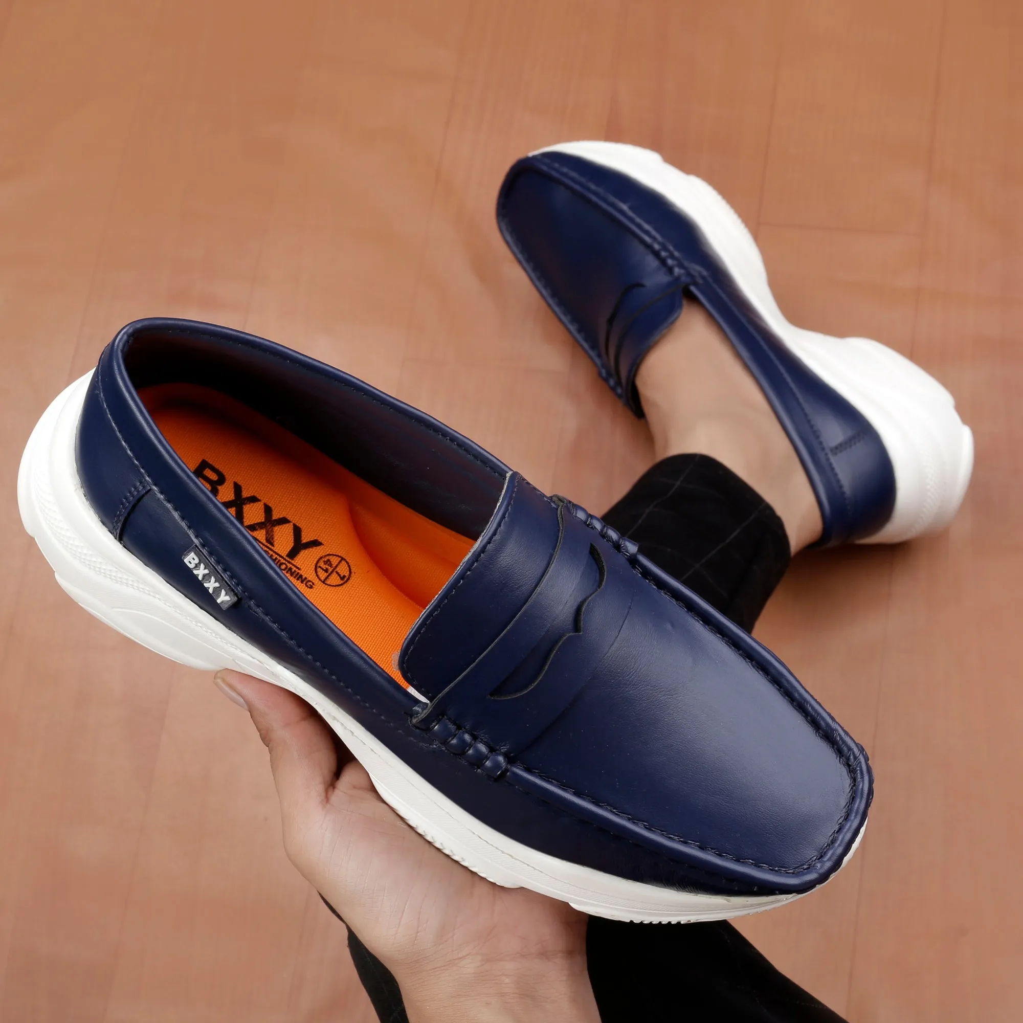 Men's Faux Leather Stylish Loafers