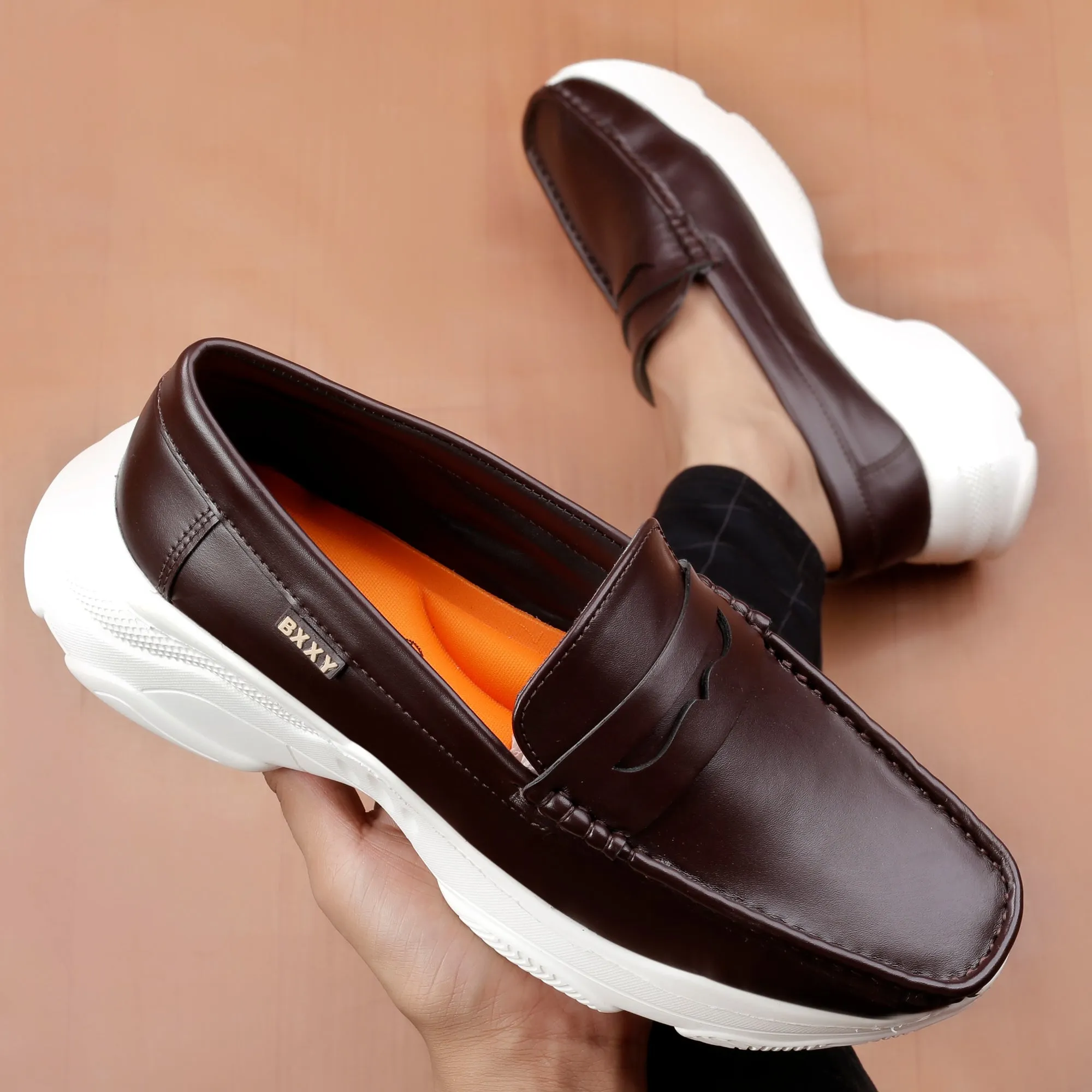 Men's Faux Leather Stylish Loafers