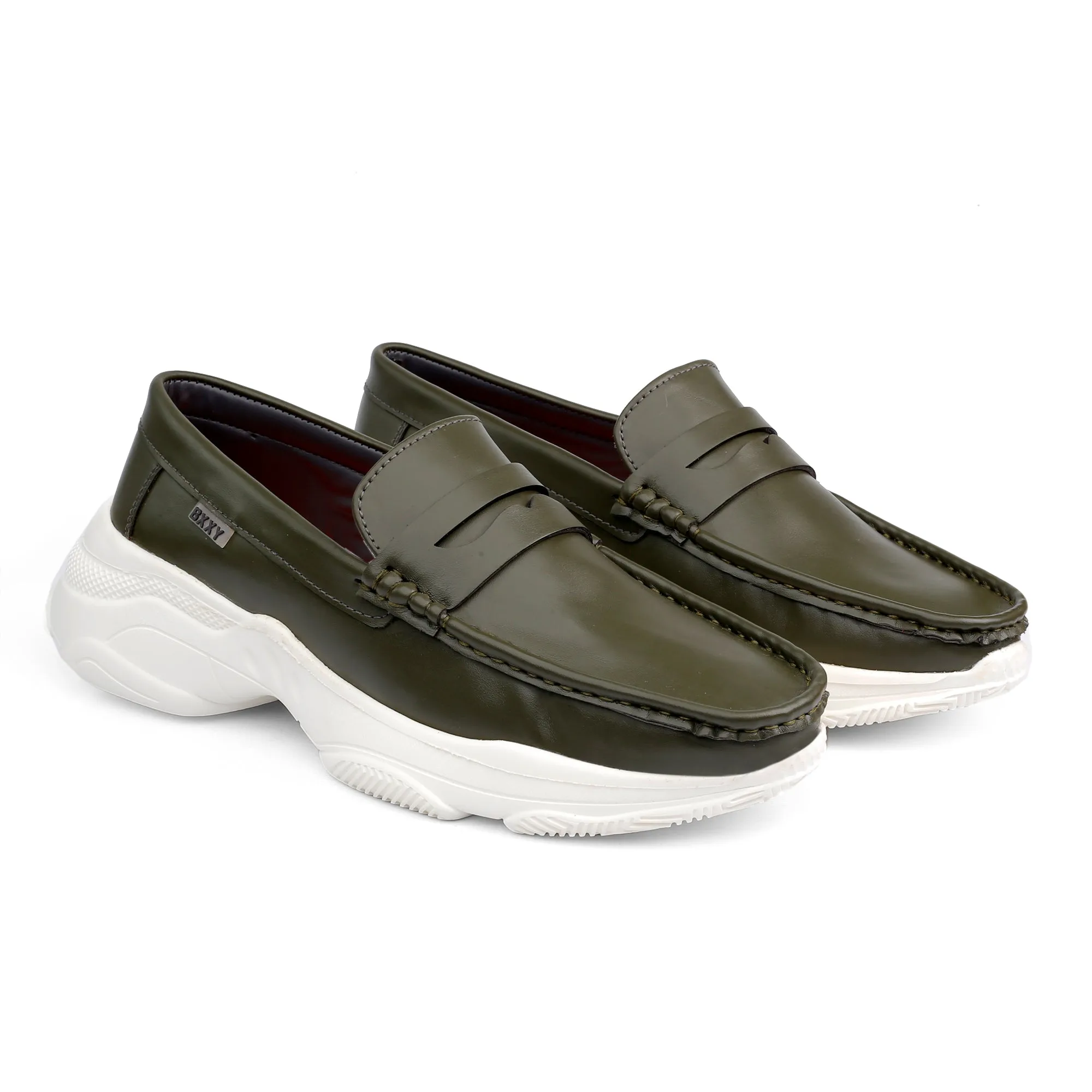 Men's Faux Leather Stylish Loafers