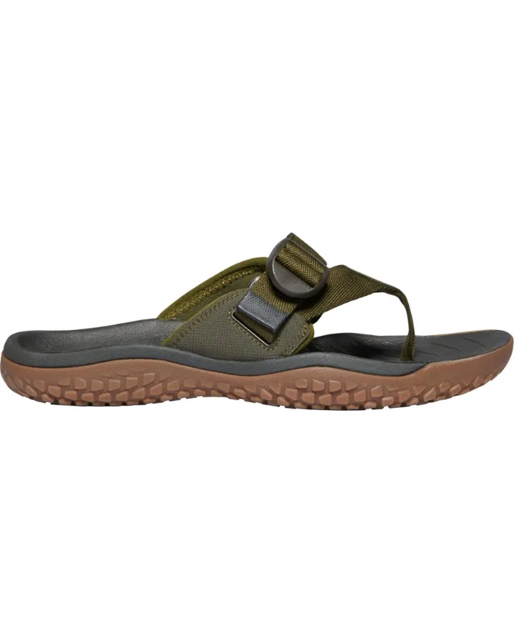 Men's Solr Toe Post Dark Olive