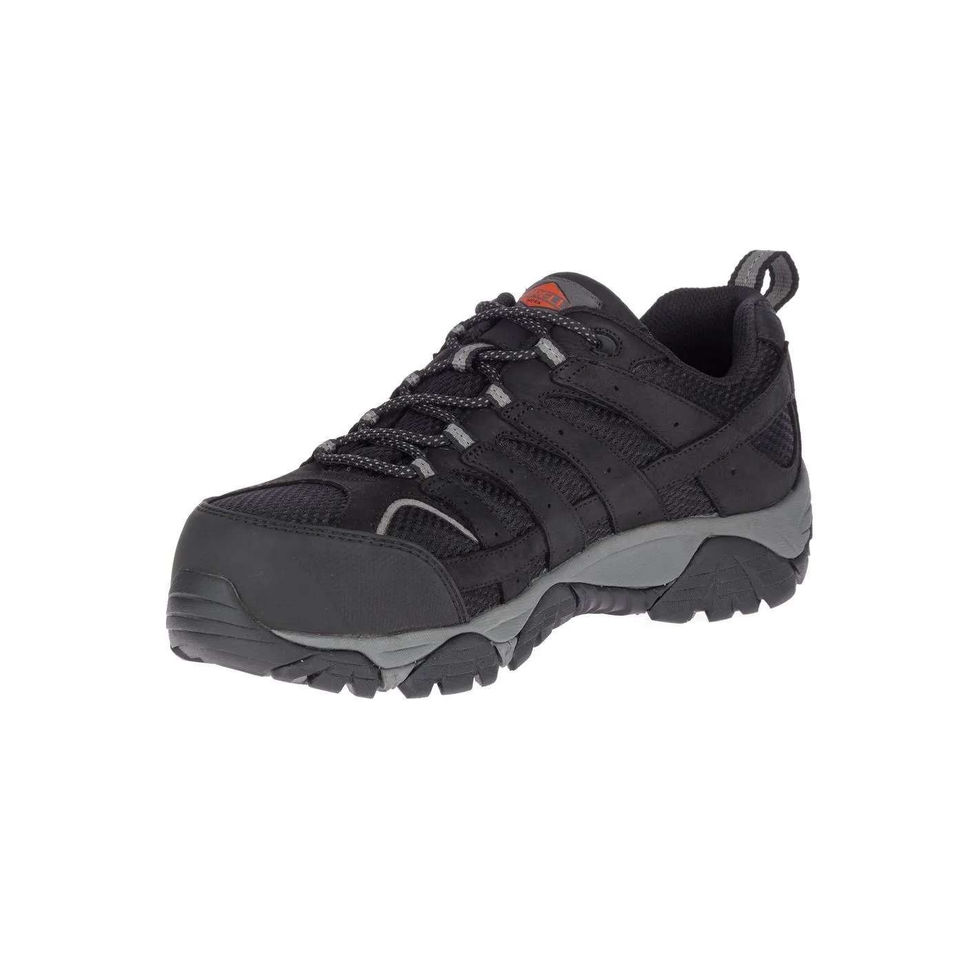 Moab Vertex Vent Men's Composite-Toe Work Shoes Wp Black