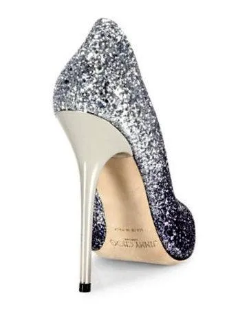 'Momento' Ombre Glitter Pumps - Silver/Dark Navy, Gold/Purple, Gold/Black