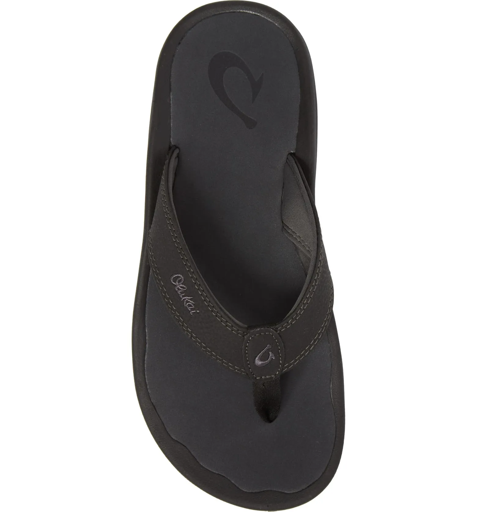 OLUKAI OHANA MENS BLACK/SHADOW