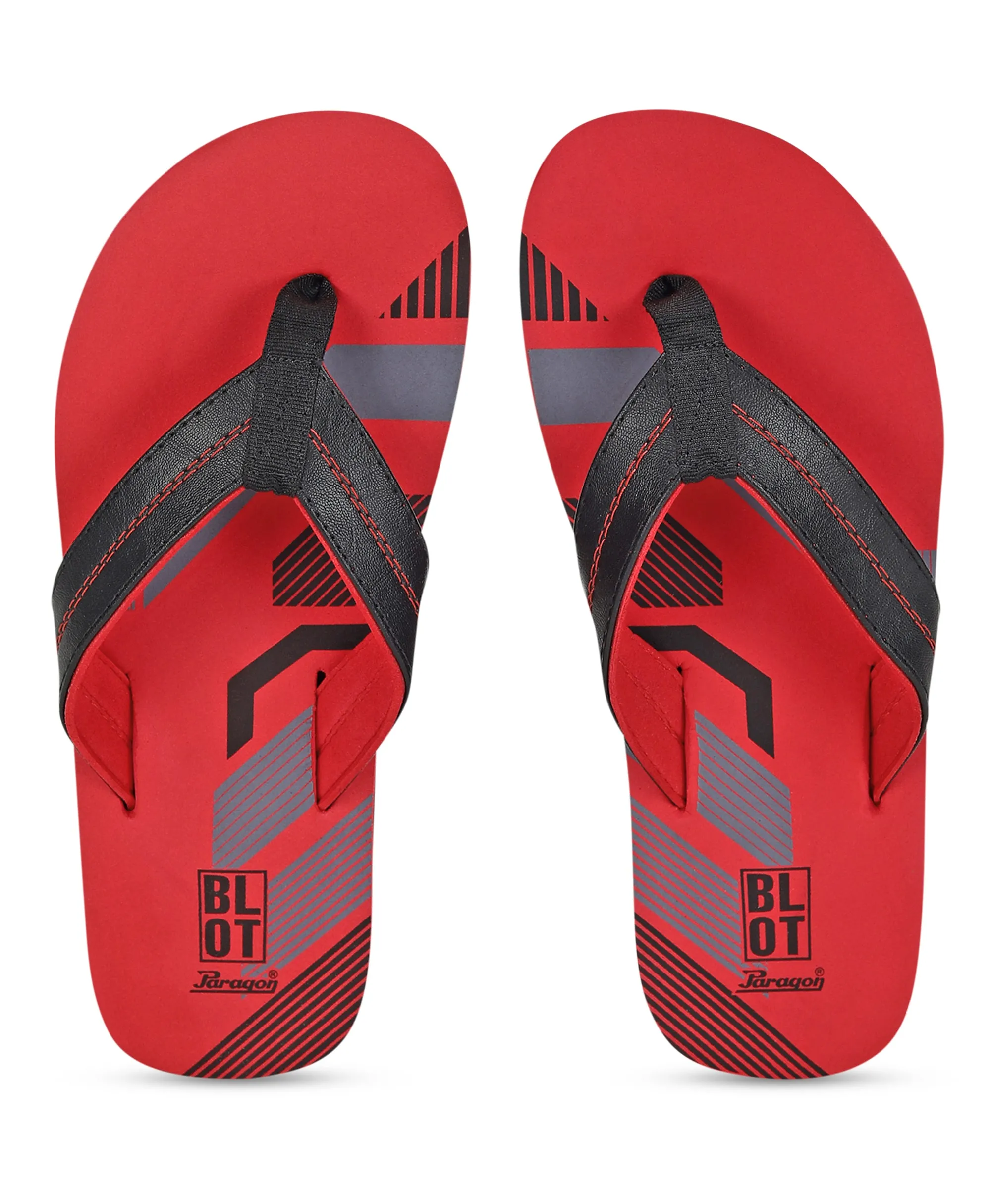 Paragon Blot K3306G Men Stylish Lightweight Flipflops | Casual & Comfortable Daily-wear Slippers for Indoor & Outdoor | For Everyday Use