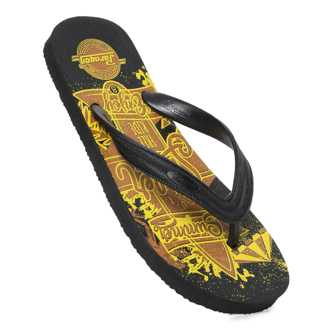 Paragon  HWK3719G Men Stylish Lightweight Flipflops | Casual & Comfortable Daily-wear Slippers for Indoor & Outdoor | For Everyday Use