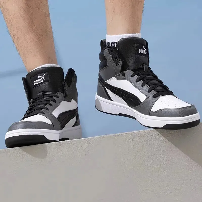 Puma shoes are straight fire while shredding the Perfect blend of old school