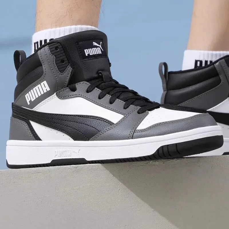 Puma shoes are straight fire while shredding the Perfect blend of old school