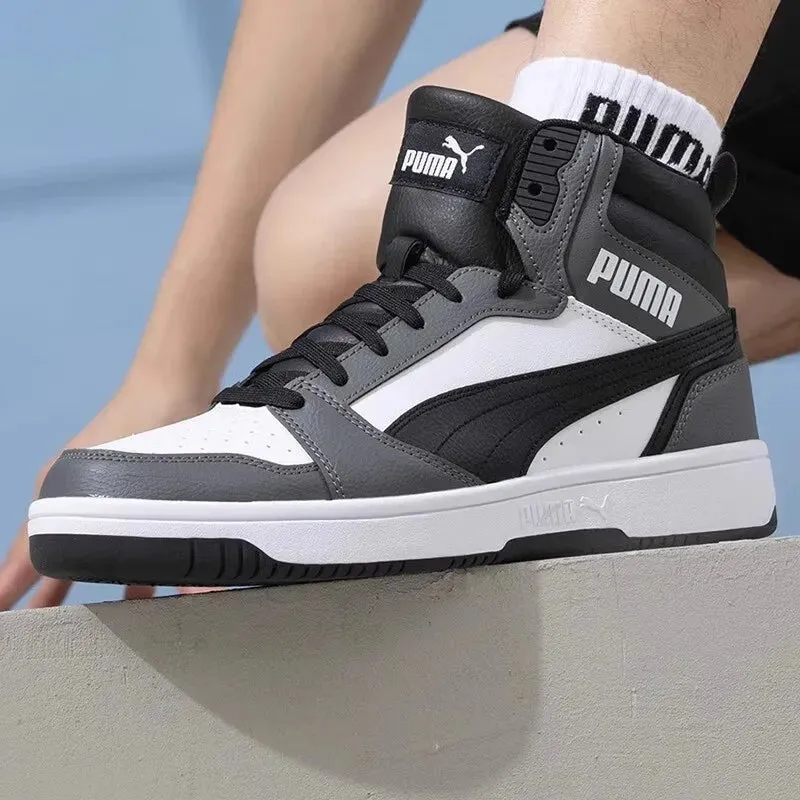 Puma shoes are straight fire while shredding the Perfect blend of old school