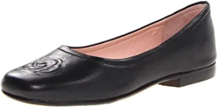 TARYN ROSE Women's •Barny• Rose Embossed  Nappa :Leather Flat 9M