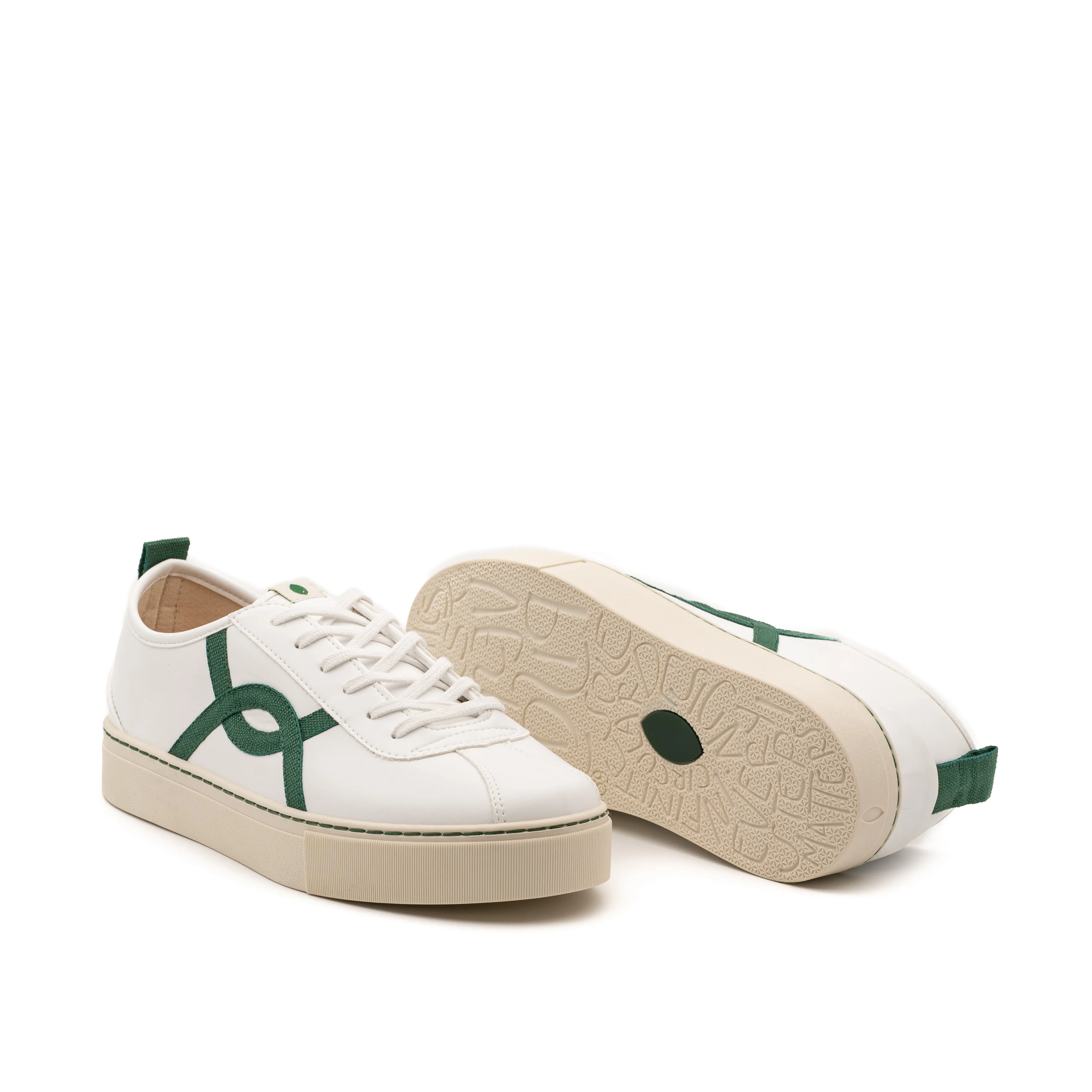 Vegan sneakers white of corn KAF006