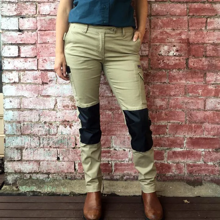 Womens SKNY Flex Utility Work Pants